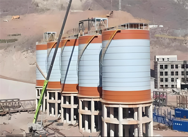 巍山高架钢板仓