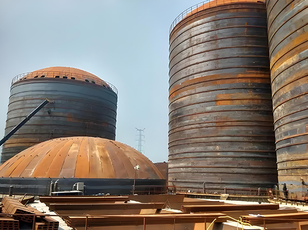 巍山焦粉钢板仓